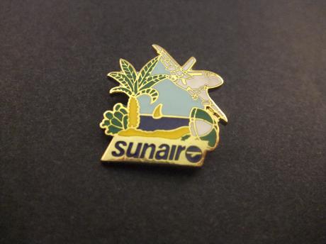 Sunair vakanties reisorganisatie palmboom,strand